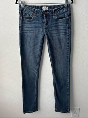 y2k aeropostale Dark Blue Skinny Jeans